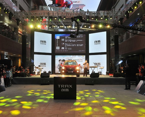 LED video screen rental