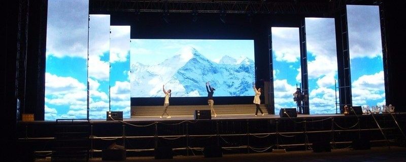 LED display rental for tech summits