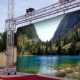 large outdoor advertising screen