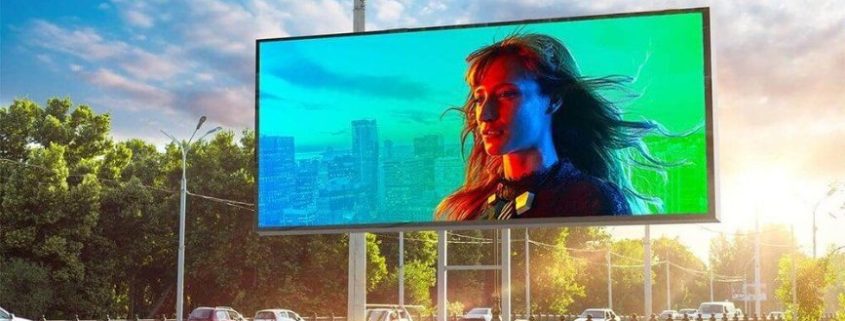 outdoor LED screen power consumption