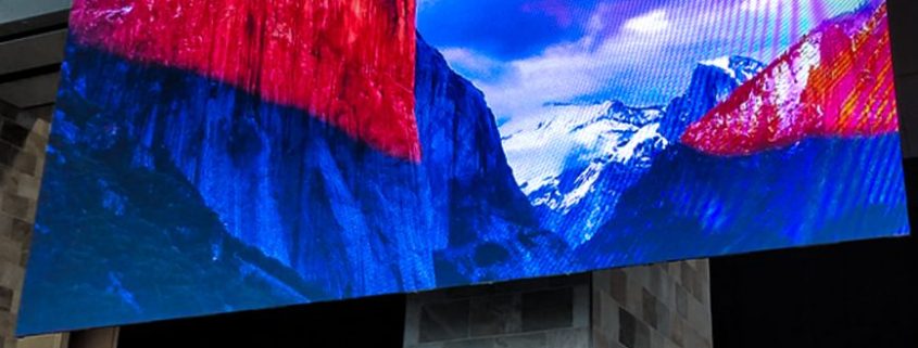 flexible LED video wall price